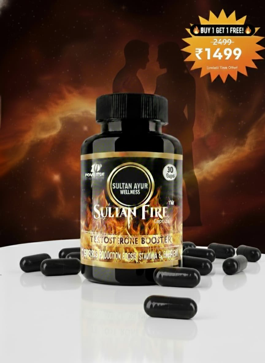 Sultan Fire Testosterone Booster Capsule