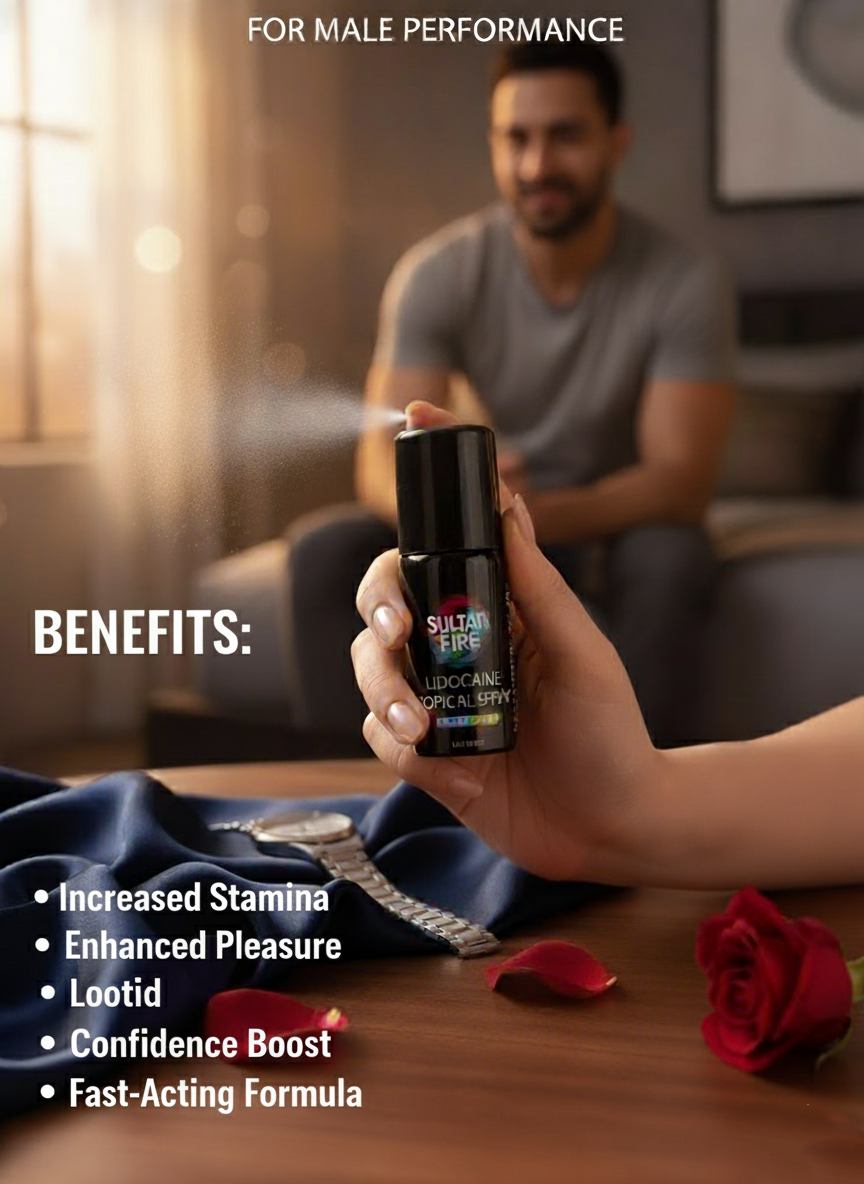 Sultan Fire Spray Back View